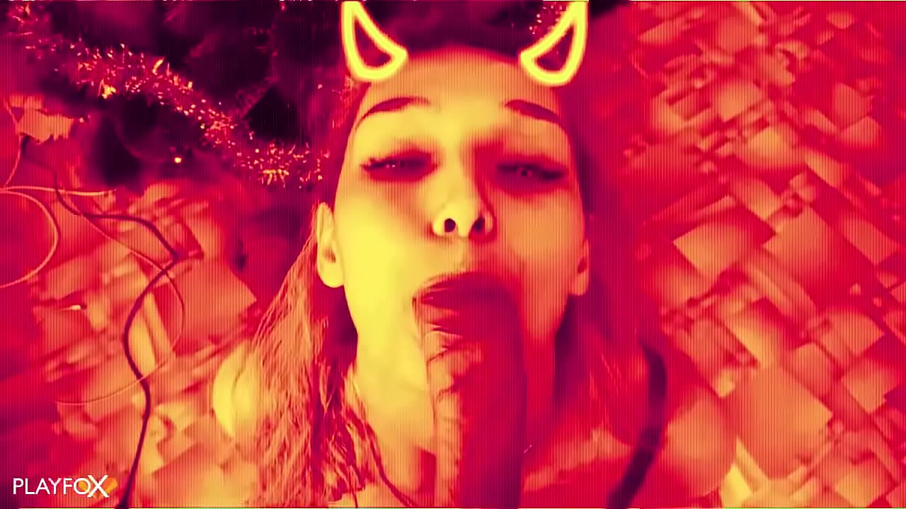 Şeytani hottie həqiqətən yaxşı sikilir və götünə cum olur